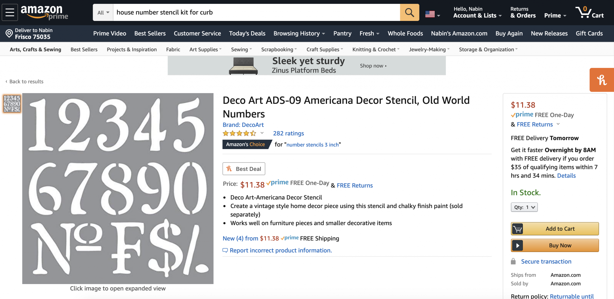 Painting House Numbers On Curb (Easy Money) Side Hustle